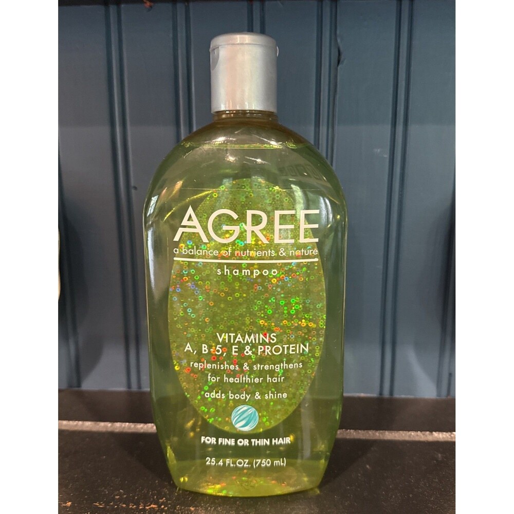 NEW! AGREE Shampoo Vitamins For Fine & Thin Hair 25.4 Oz NOS Discontinued
